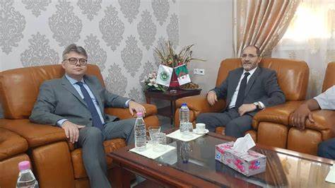 مقري يلتقي بالسفير الروسي حول الجزائر الجديدة و الحرب في اوكرانيا